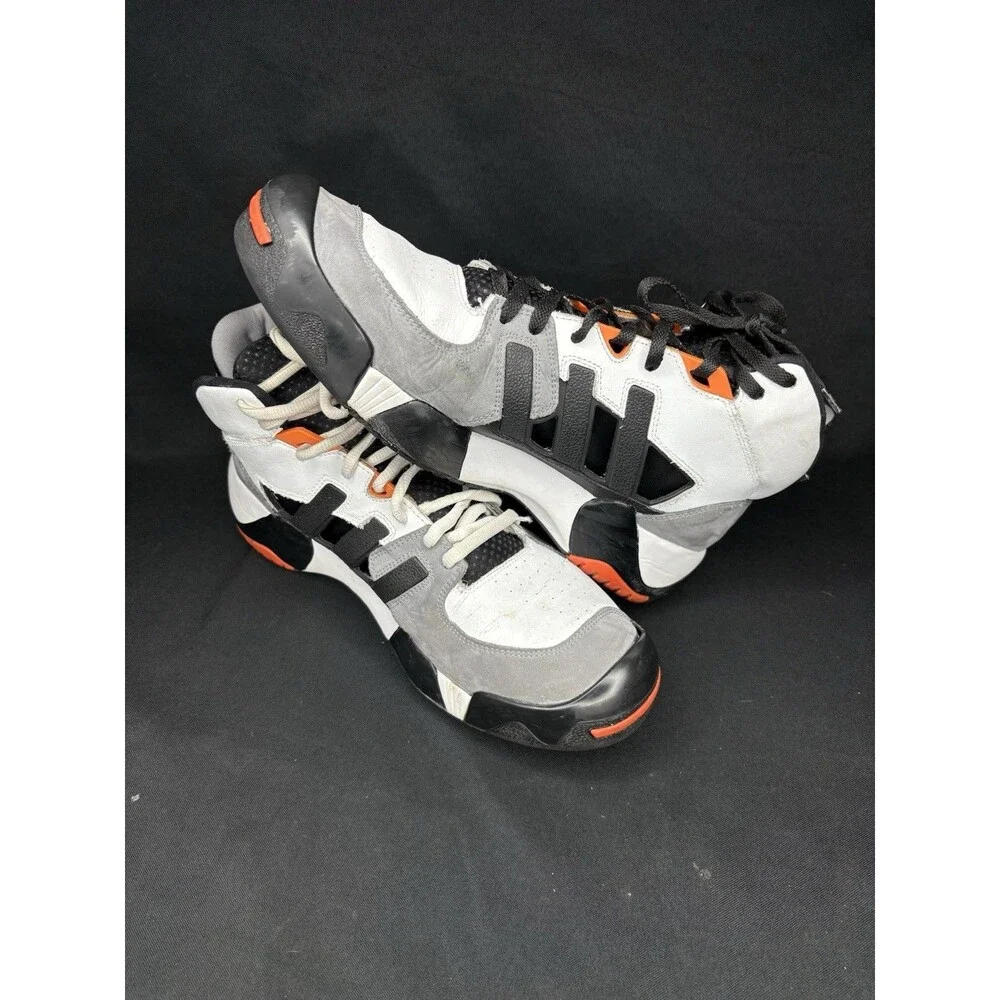 ULTRA RARE Adidas Originals Streetball 2 Shoes White/Black Mens Size US13 D74407